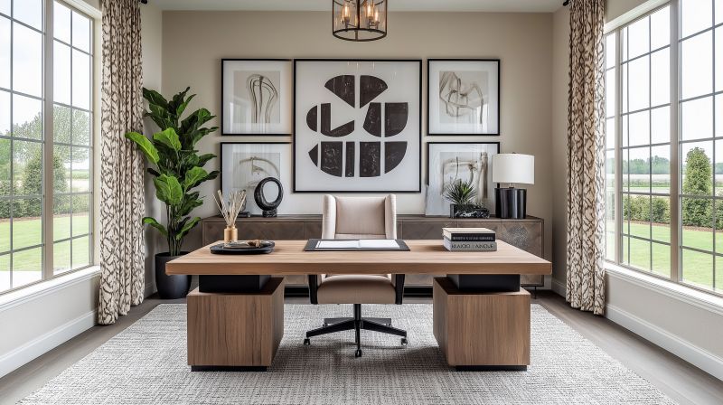 Home Office Painting